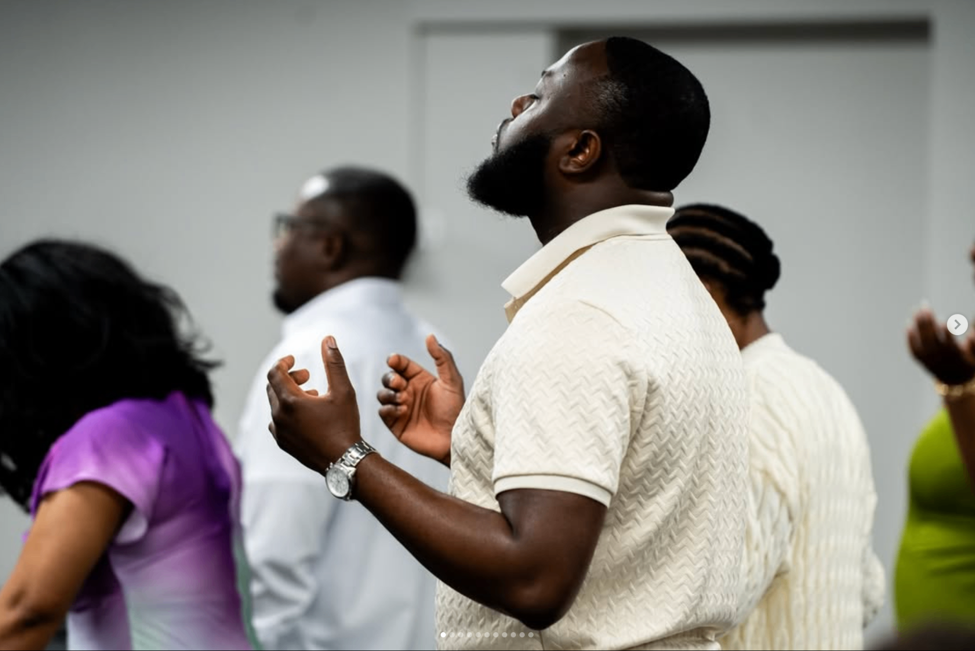 Sunday worship at RoyalHouse Chapel in Washington, DC